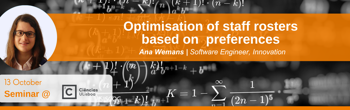 Sharing optimisation techniques with Statistics and Operational Research students